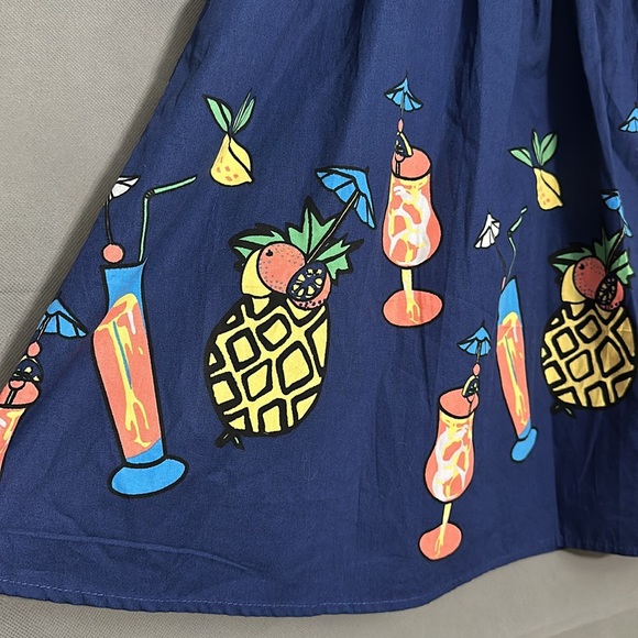 ModCloth Cotton Tiki Drinks Skirt - Picture 3 of 5